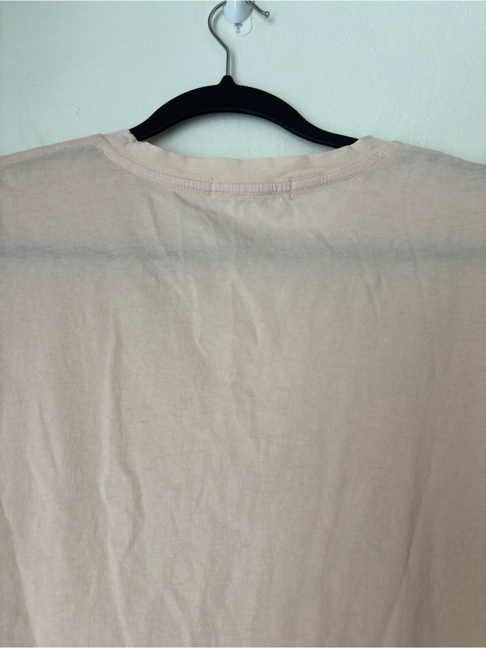 PerfectWhiteTee Harley Tee in Peaches and Cream T68 Size XS Casual Boxy Cotton - Picture 5 of 10